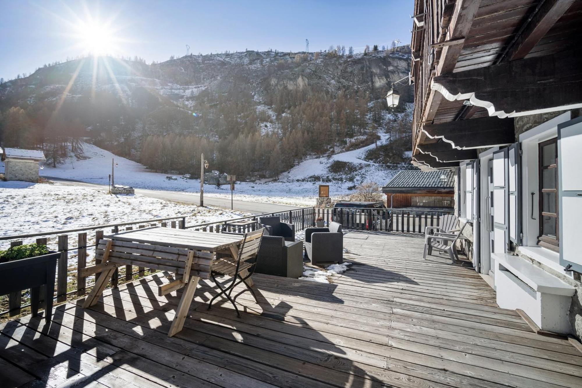 CHALET AUBERGE - Les Mélèzes Tignes Exterior foto